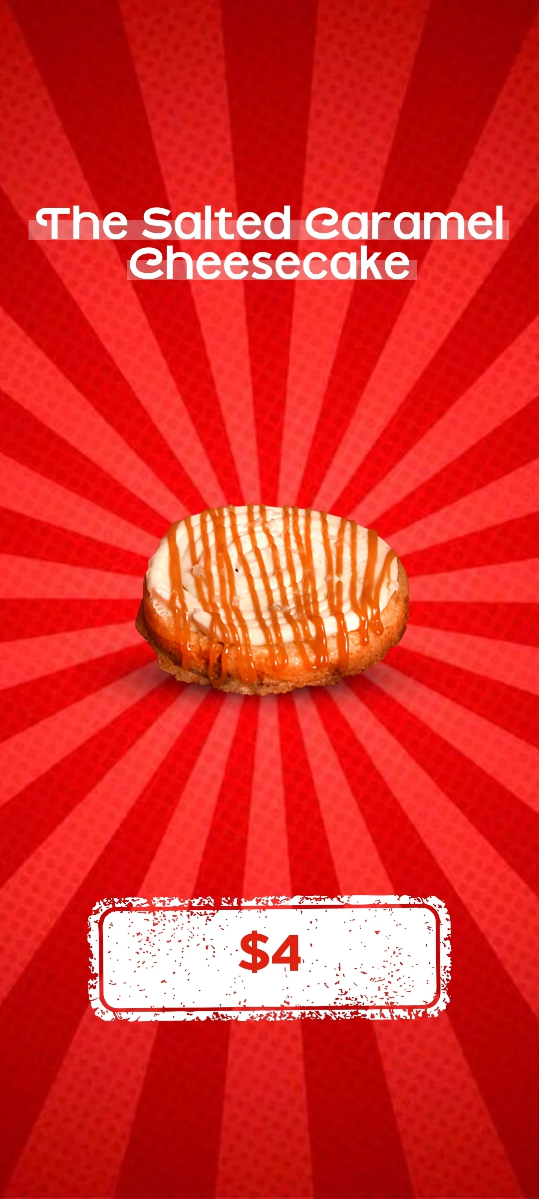 The Salted Caramel Cheesecake